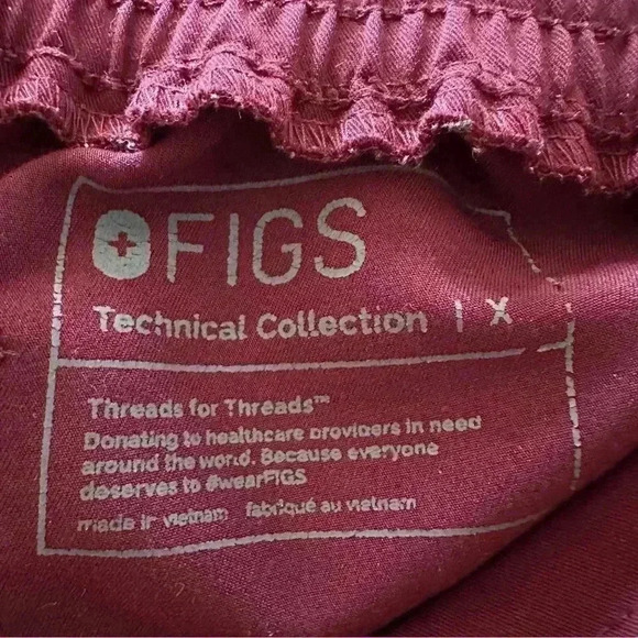 Figs High Waisted Yola Jogger Scrub Pants XS - Picture 4 of 5